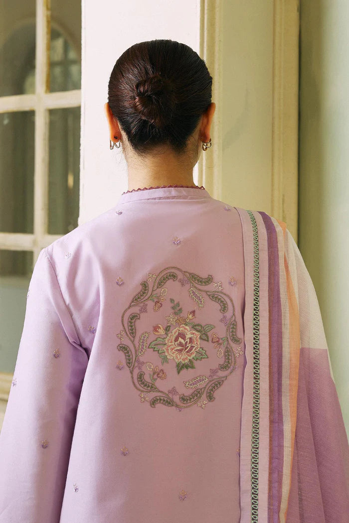 Zara Shahjahan FF Luxury Embroidered Lawn 3Pc Suit