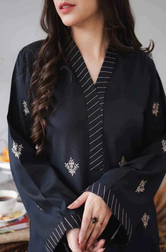 Asling 007 Unstitched Luxury Dhanak Heavy Embroidered 3PC Suit