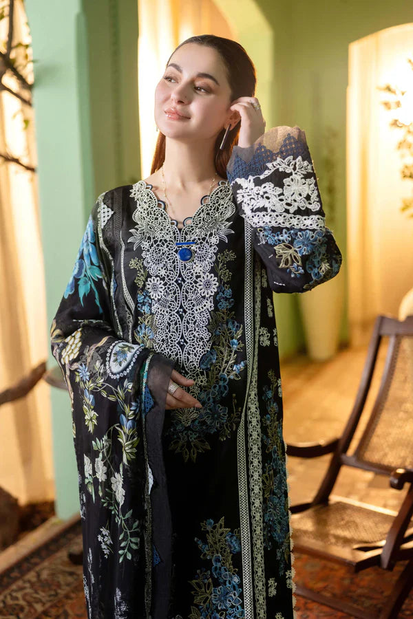Jade 006 Unstitched Luxury Dhanak Heavy Embroidered 3PC Suit