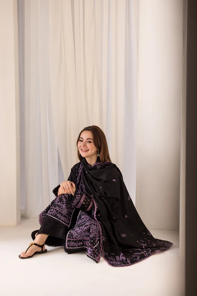 Sobia Nazir 3PC Unstitched Luxury Lawn Heavy Embroidered Suit