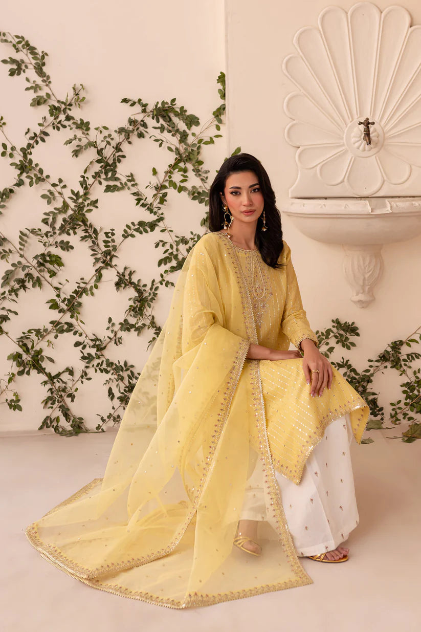 Batik 3PC Unstitched Luxury Lawn Heavy Sequence Embroidered Suit