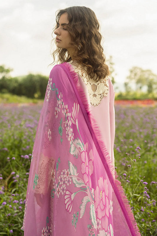 Mushq 3PC Unstitched Luxury Lawn Chikenkari Heavy Embroidered Suit