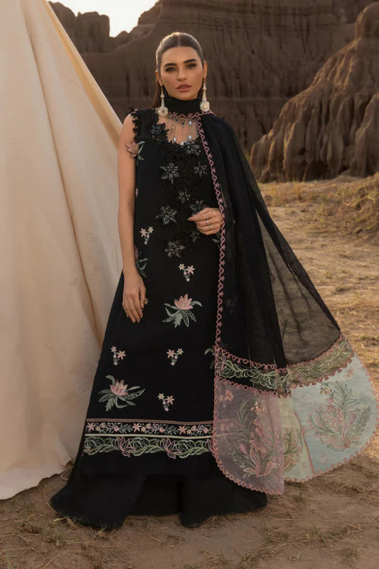 Rang Rasiya 3PC Unstitched Luxury Lawn Heavy Embroidered Suit