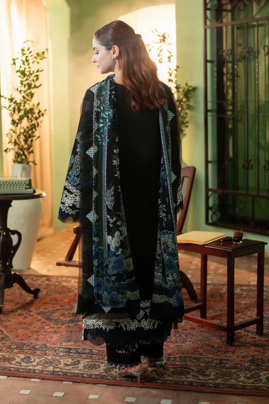 Jade 006 Unstitched Luxury Dhanak Heavy Embroidered 3PC Suit