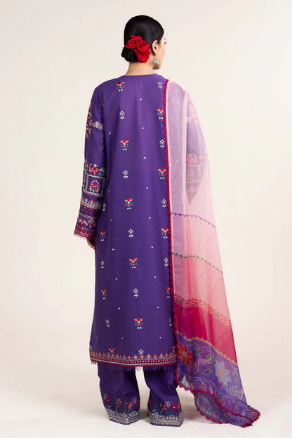Zara Shahjahan FF032-A Luxury Embroidered Lawn 3Pc Suit
