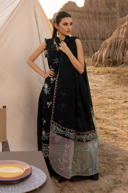 Rang Rasiya 3PC Unstitched Luxury Lawn Heavy Embroidered Suit
