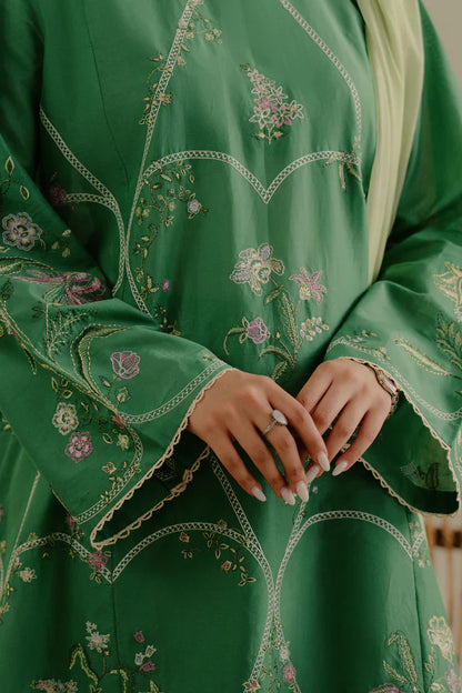 Zara Shahjahan 3PC Unstitched Luxury Lawn Heavy Embroidered Suit