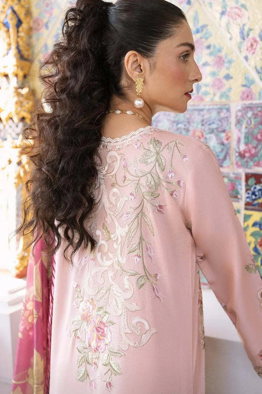 Mushq 3PC Unstitched Luxury Lawn Heavy Embroidered Suit