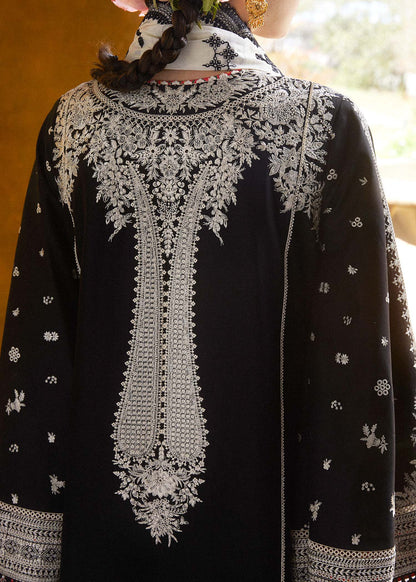Hussain Rehar FF-004 Luxury Lawn Embroidered 3Pc Suit