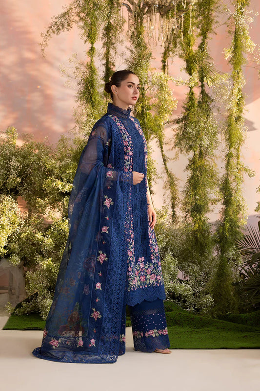 Sobia Nazir 3PC Unstitched Luxury Lawn Heavy Embroidered Suit