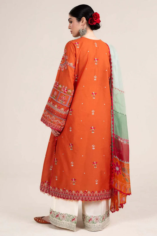 Zara Shahjahan 012 Unstitched Luxury Khaddar Heavy Embroidered 3PC Suit