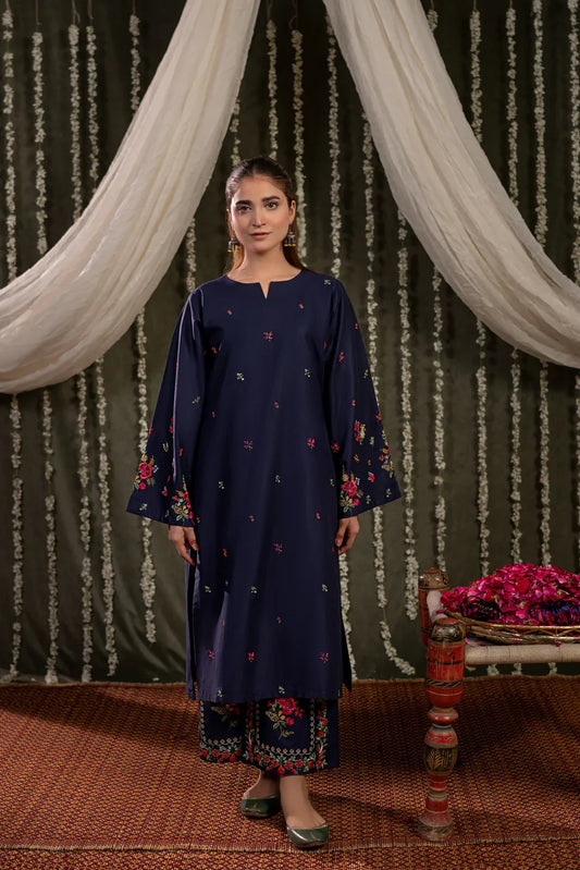 Urge  006 Unstitched Luxury Dhanak Heavy Embroidered 2PC Suit