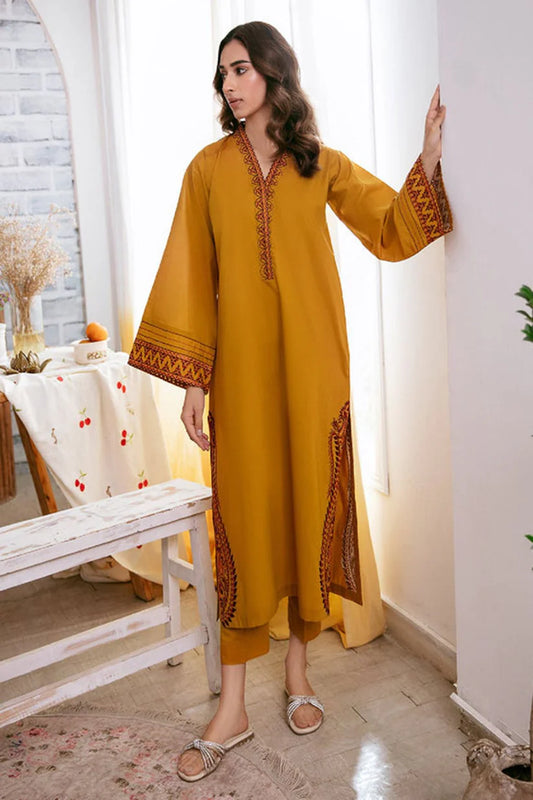 Urge 012 Unstitched Luxury Dhanak Heavy Embroidered 2PC Suit