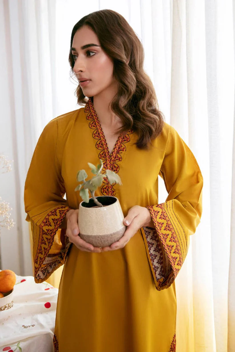 Urge 012 Unstitched Luxury Dhanak Heavy Embroidered 2PC Suit