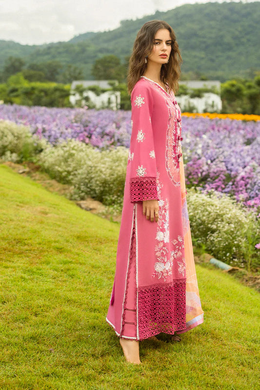 Mushq 3PC Unstitched Luxury Lawn Heavy Embroidered Suit